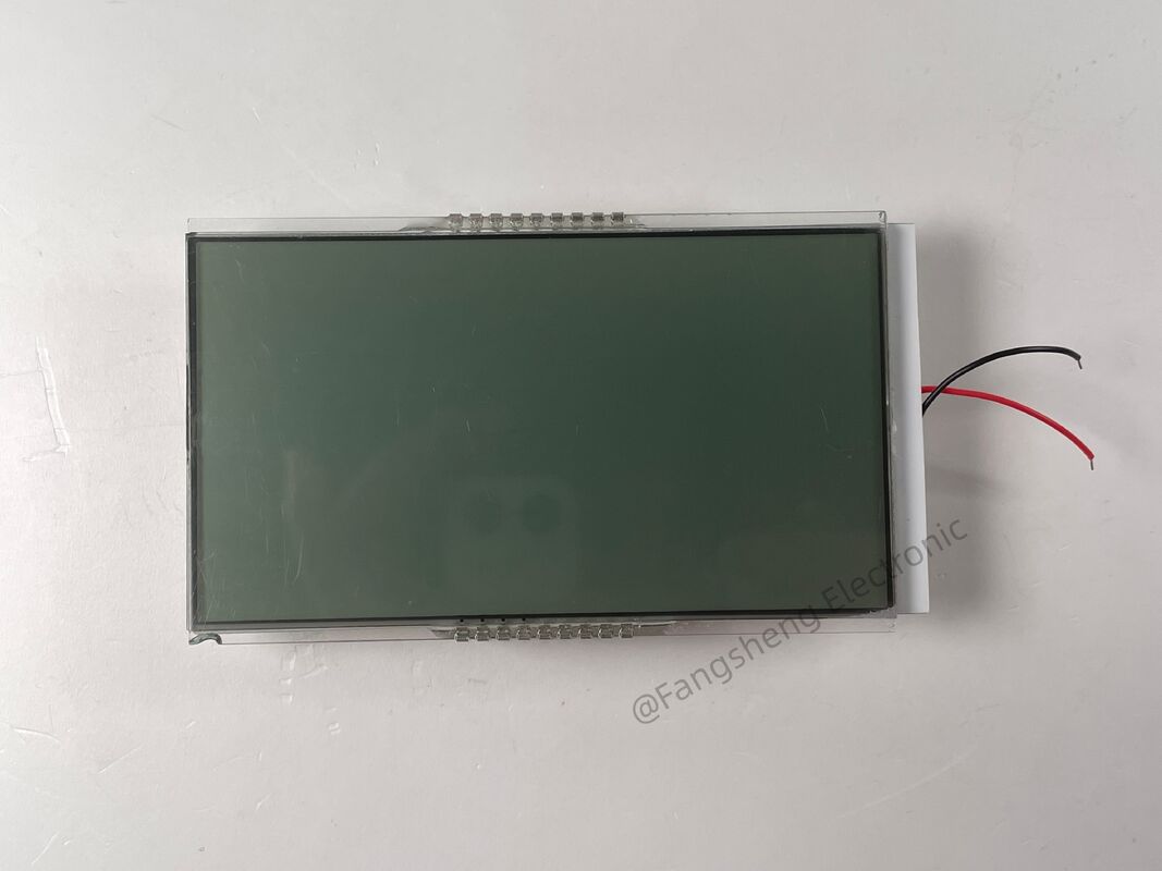 Painel de vidro de exibição LCD personalizado HTN para instrumentos e medidores