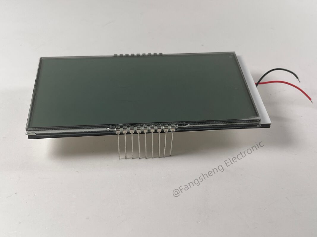 Painel de vidro de exibição LCD personalizado HTN para instrumentos e medidores