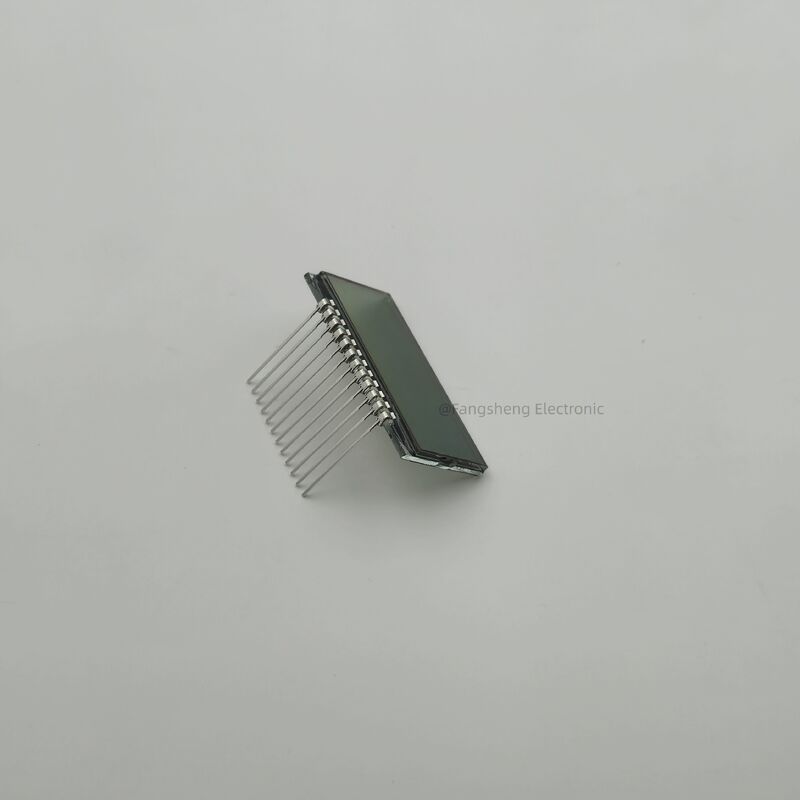 Exposições monocromáticas do TN LCD do tamanho feito sob encomenda para telas LCD do TN do painel LCD do segmento do pulso de disparo TN do dígito