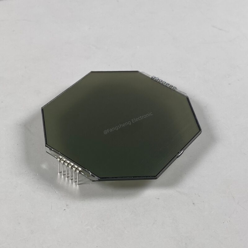 Tela LCD HTN personalizada monocromática de 7 segmentos para termostato Tn Htn Postive Transflective 7segment Painel LCD Tela LCD