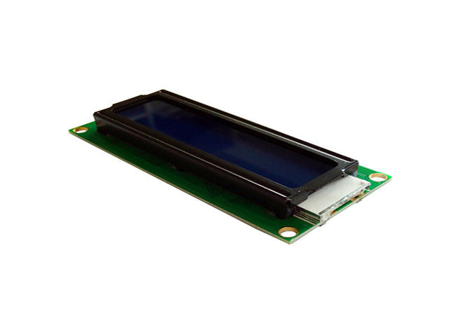 STN negativo da exposição 2 x 16 de LCM LCD Monochrome da definição 1602 com 16 pinos