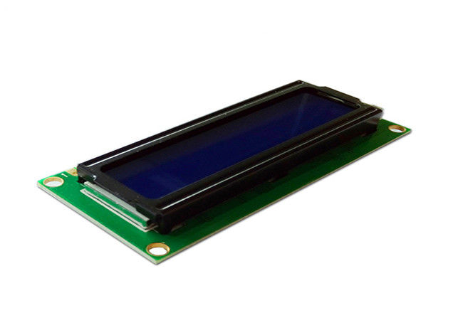 STN negativo da exposição 2 x 16 de LCM LCD Monochrome da definição 1602 com 16 pinos