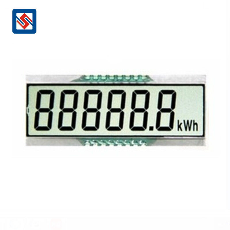 Tipo módulo alfanumérico do TN do Lcd de 1/4 deveres do Pin ângulo de visão de 12 horas para fora mono