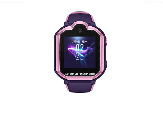 Tela do Smart Watch da relação de MIPI, listra vertical módulo de 1,54 IPS TFT LCD da polegada