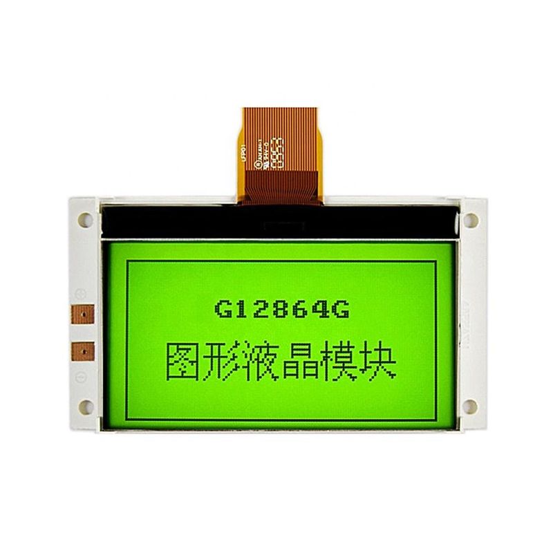 Temperatura larga gráfica 128 * do módulo FSTN 12864 do LCD da RODA DENTEADA do conector de FPC definição 64