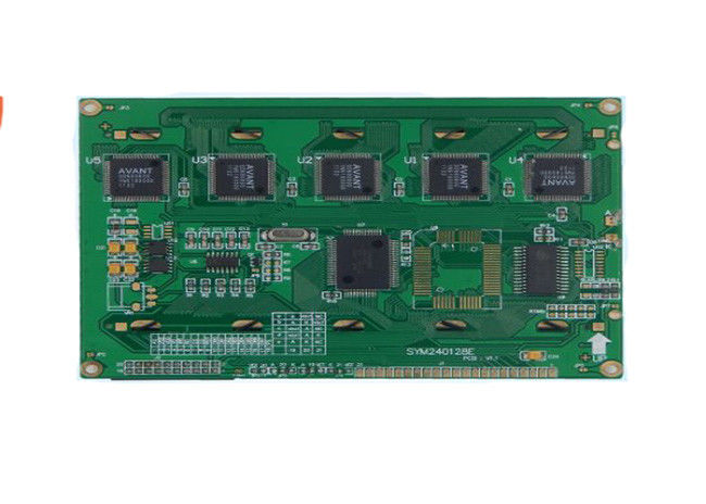 T6963c gráfico do módulo 240 x 128 do LCD de 5,3 polegadas controlador negativo da definição STN