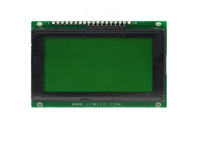 18 pinos ângulo de visão gráfico de 128 x 64 TN da tela do positivo 12864 de Stn do módulo do LCD