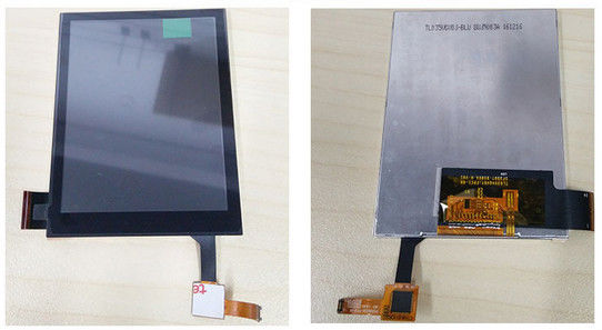 Tela táctil de TFT LCD de 3,5 polegadas, exposição completa pequena da pista de Mipi 2 da tela do Lcd Ips do ângulo de vista