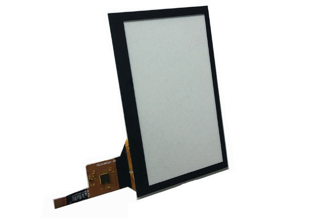 Relação capacitiva do Rgb Spi do écran sensível de TFT LCD do brilho alto da exposição do Lcd de 4,3 polegadas para o equipamento industrial