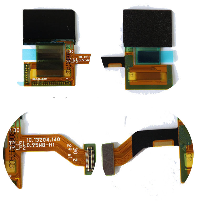 Módulo pequeno quadrado 180 x da exposição do AM OLED definição 120 com relação de SPI 0,95 polegadas