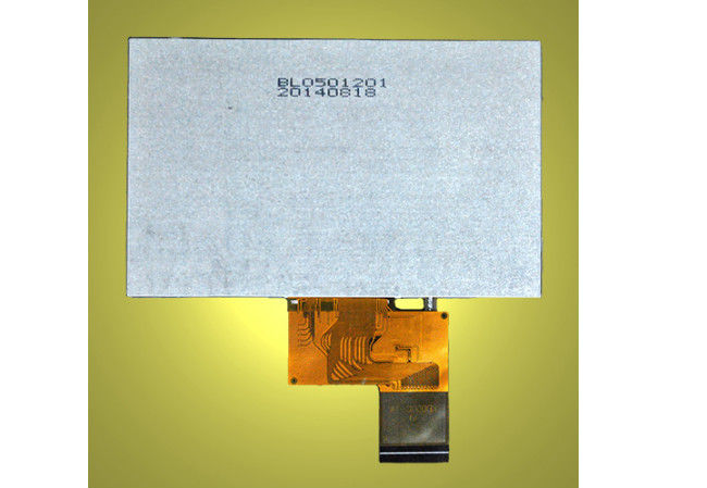 Exposição 800 de TFT Lcd de 5,0 polegadas * 480 tela de Tft do brilho alto da relação do tela táctil 16/18/24bit RGB