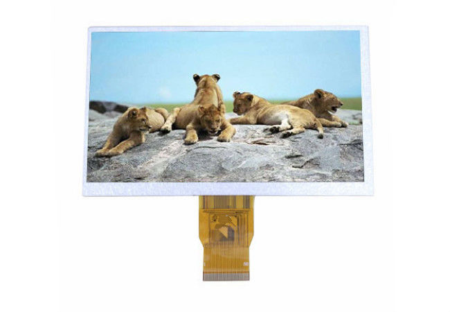 7 exposição Resistive 1024 * 600 do écran sensível de Tft IPS Lcd Moduler da polegada com o painel do Lcd da relação de LVDS para o PC do carro