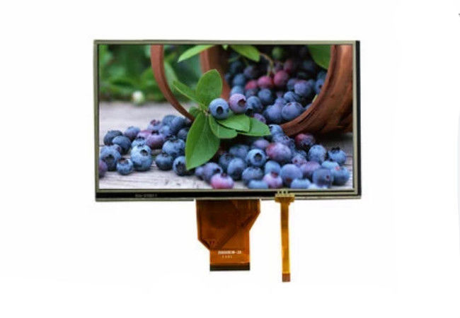 Painel do Lcd de 7 polegadas painel capacitivo do écran sensível de 1024 * 600 IPS TFT LCD com relação de Lvds