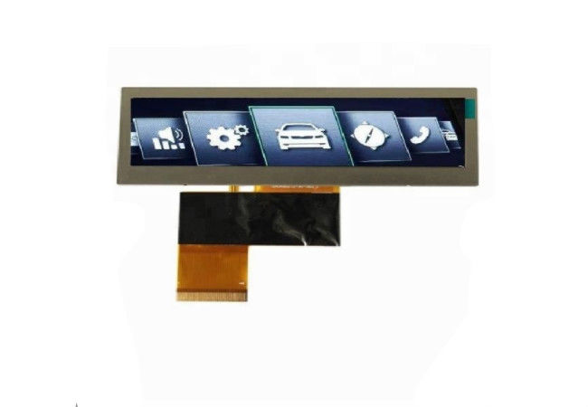 Tipo da barra do módulo 480 * 72 de TFT LCD de 3,8 polegadas esticado com relação do RGB de 40 pinos 