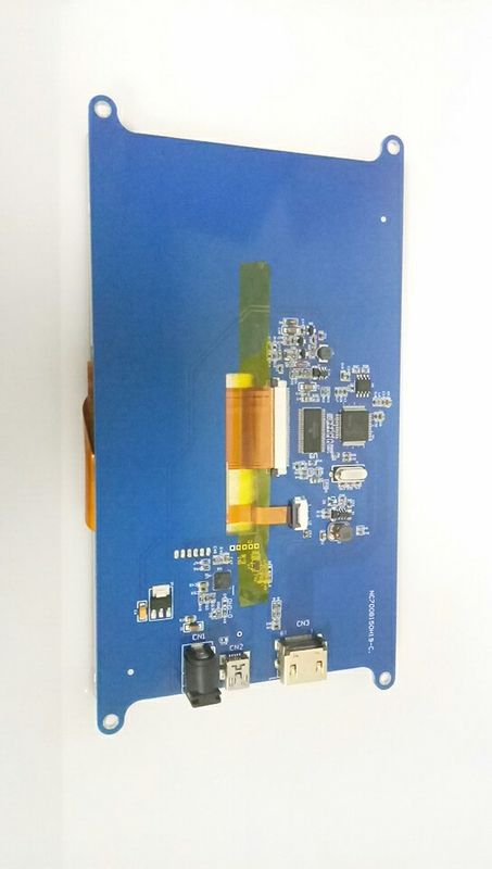 Display HDMI de alto brilho e placa de transmissão de PCB para Raspberry Pi 3 6 O' Clock Direção de visualização 7 polegadas LCD transmissor