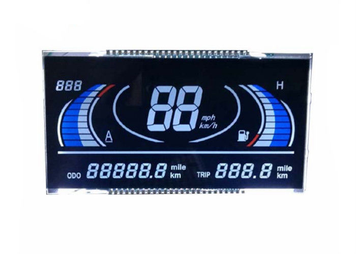 Módulo negativo do Lcd do segmento do dígito 7 da exposição do módulo feito sob encomenda do Lcd do segmento da tela de exposição 14 do VA Lcd