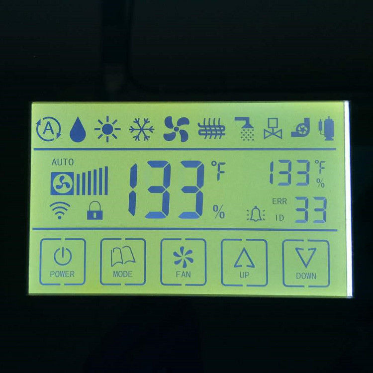 O segmento Lcd projeta a exposição de FSTN/TN Lcd, jogo monocromático transmissivo do Lcd do conector da zebra para o medidor de água