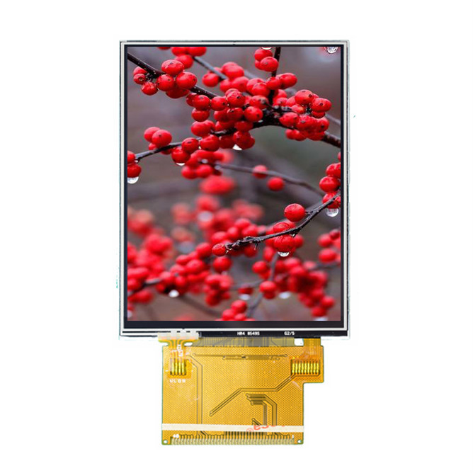 Definição do tela táctil do módulo de TFT Lcd de 2,8 polegadas módulo da exposição da relação de 240 * de 320 Dots Matrix SPI