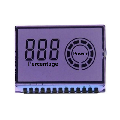 Módulo de exibição LCD do conector FPC, tamanho pequeno da tela LCD positiva TN
