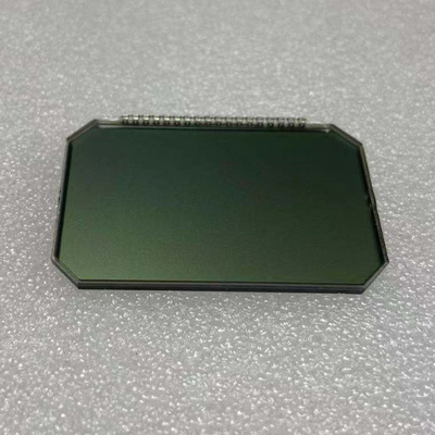 Tamanho personalizado Visor LCD negativo transparente de 7 segmentos TN STN HTN FSTN Tipo VA