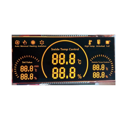 tela de exposição de 4.5V Lcd, Pin ou exposição de caráter do Lcd do conector da zebra