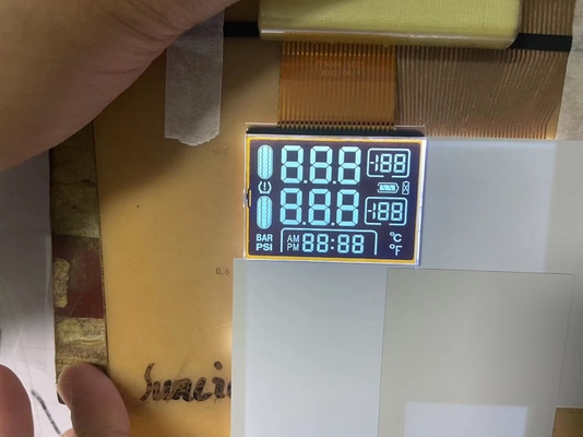 3.3V Digit FSTN Screen Transmissive Lcd Display Module para manômetro de pressão de pneus
