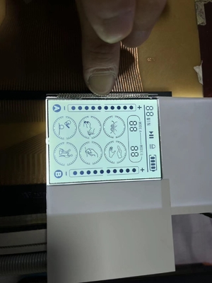 Display de painel LCD HTN transmissor positivo 18 pin Dispensador de combustível com luz de fundo laranja
