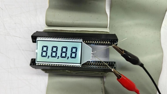 Fábrica best-seller personalizado Matrix HTN LCD Display Monocromo 7 Segmentos Gráfico LCD Screen Para Dispensador de Óleo