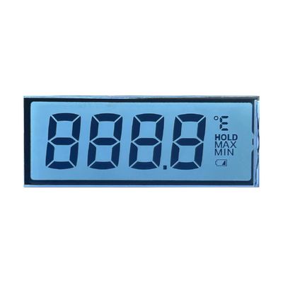 3.0 V POSITIVO 6 O' CLOCK Ecrã de segmento transmissor para termômetro