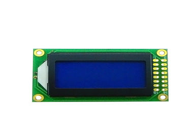 Exposição de segmento pequena do LCD da matriz de ponto, módulo de 0802 painéis LCD da ESPIGA do caráter mini