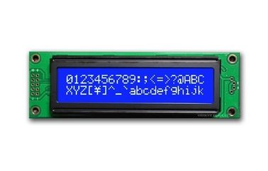 Exposição da matriz de ponto 20x2 da ESPIGA Lcd, módulo do caráter STN Lcd de Transflective