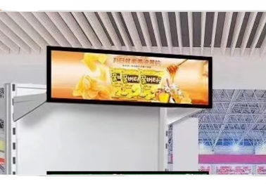 Exposição de TFT Lcd das prateleiras dos bens tipo ultra fino Lcd da barra da relação 1280 * 1200 de um RGB de 11 polegadas para a prateleira do supermercado