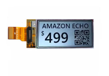 Diodo emissor de luz branco etiqueta de prateleira eletrônica do módulo do LCD de um toque de 2,13 polegadas para o supermercado
