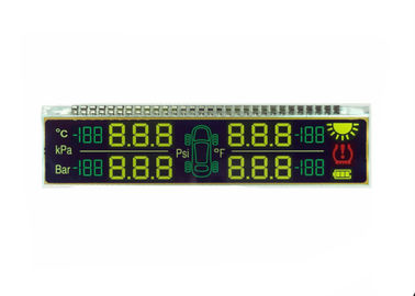 Tela do costume 3v 5v FSTN Lcd com exposição do Lcd do segmento do Pin de metal Connetor 7