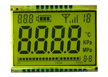 Tamanho feito sob encomenda LCD do segmento do dígito 7 da exposição reflexiva do TN para o medidor 3.3V