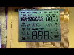 OEM FSTN Display LCD Modo positivo Gráfico monocromático 12 horas Ângulo de visão Para termostato
