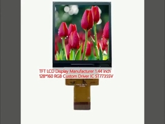 TFT LCD Display Manufacturer 1,44 polegadas 128 * 160 RGB Driver Personalizado IC ST7735SV